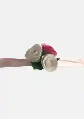 Свадебные браслеты для подружек невесты на ленте