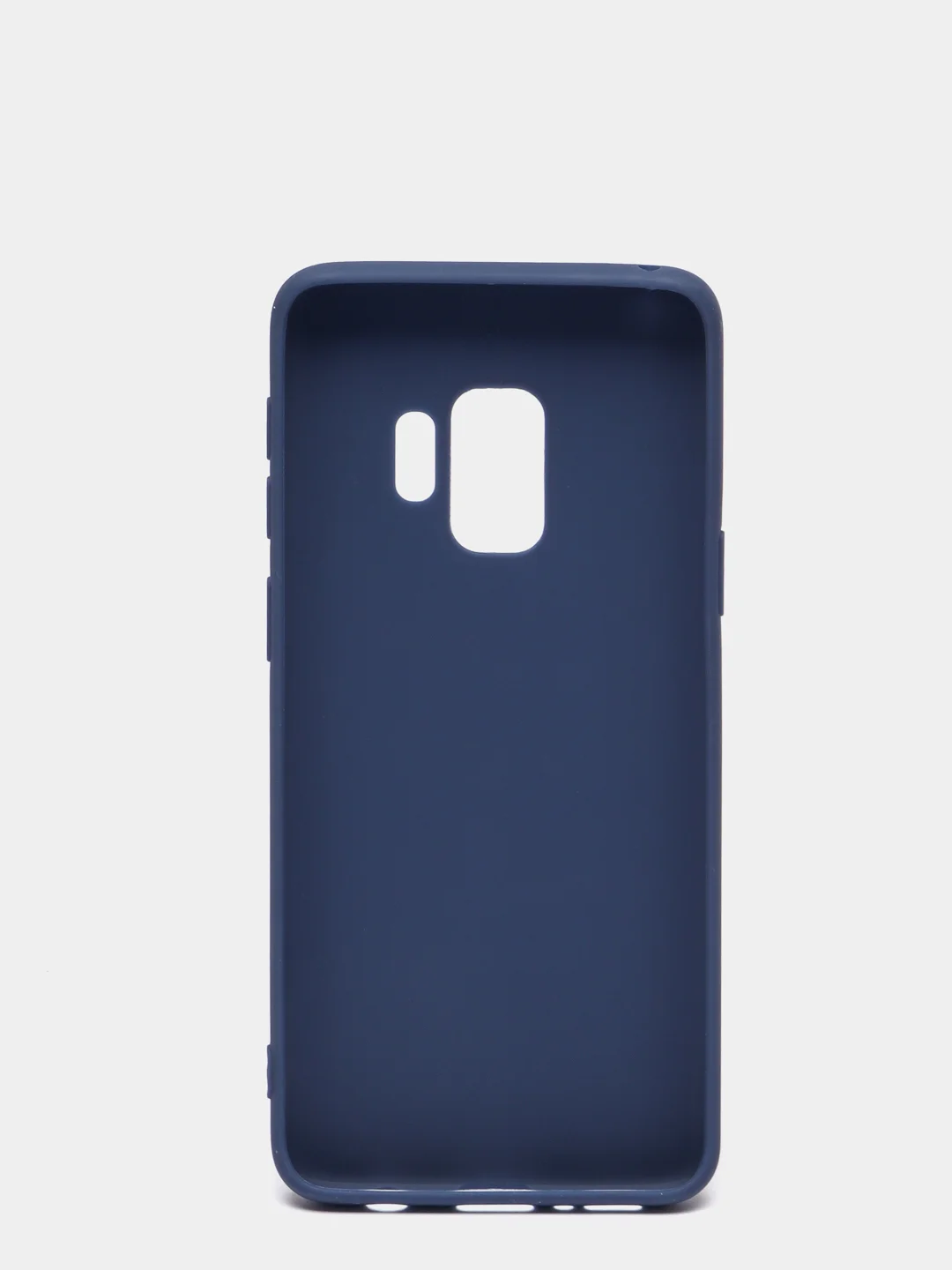 Синий чехол на Samsung (Самсунг) S8, S9, S9 plus, S10, S10 plus, S10e
