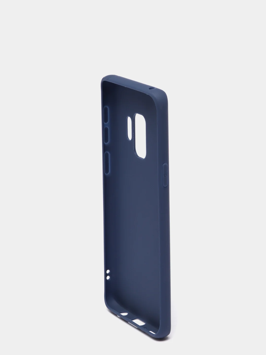 Синий чехол на Samsung (Самсунг) S8, S9, S9 plus, S10, S10 plus, S10e