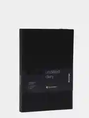 Черный ежедневник недатированный А5 "DoubleBlack"
