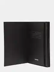 Черный ежедневник недатированный А5 "DoubleBlack"