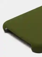 Хаки чехол Silicone Case для iPhone 11, с открытым низом