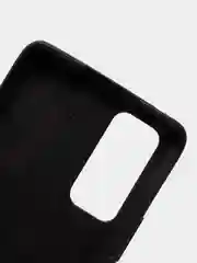 Угольный чехол Huawei Honor 30 Pro+, Honor 30 Pro Plus черный силиконовый, имитация кожи