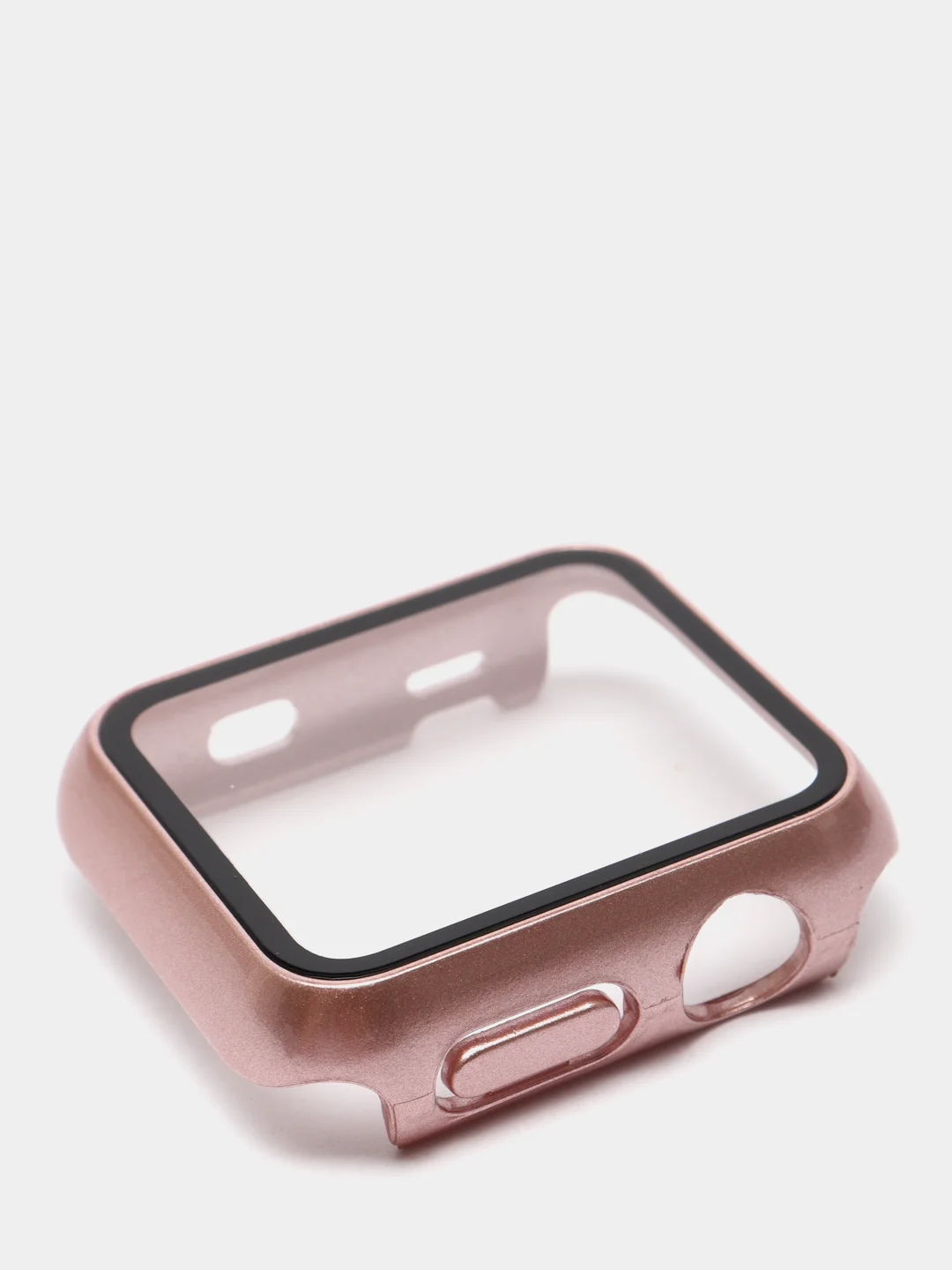 Прозрачный бампер с защитным стеклом для Apple Watch 38/40/42/44 mm