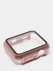 Прозрачный бампер с защитным стеклом для Apple Watch 38/40/42/44 mm
