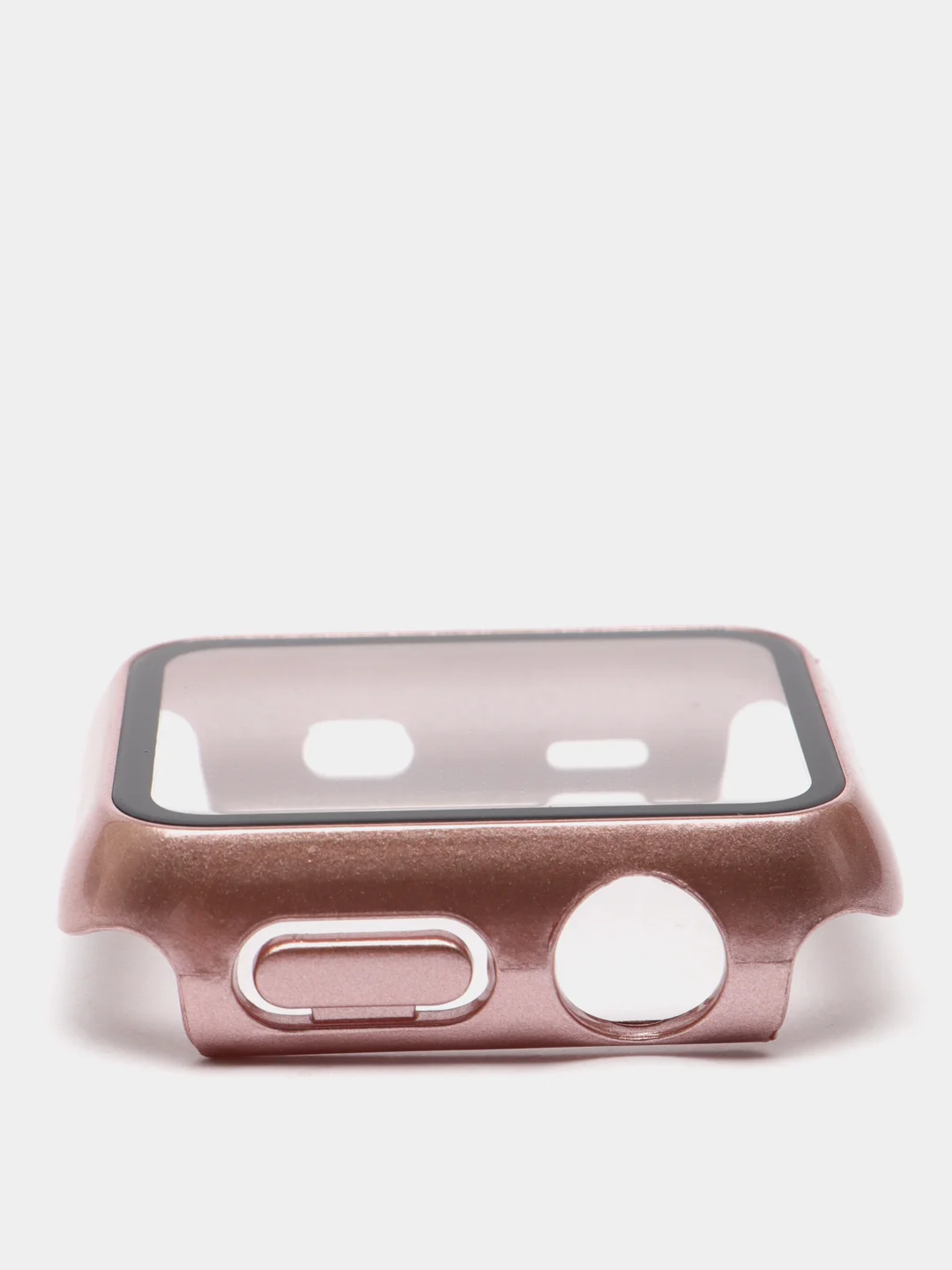 Прозрачный бампер с защитным стеклом для Apple Watch 38/40/42/44 mm