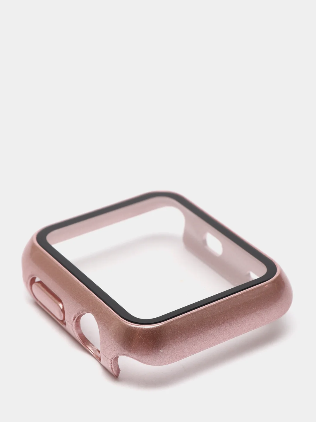Прозрачный бампер с защитным стеклом для Apple Watch 38/40/42/44 mm