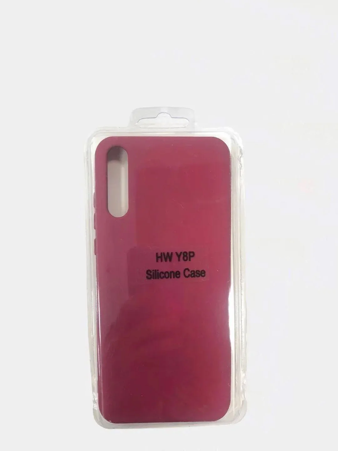 Багровый чехол Siliconе Case для Huaw