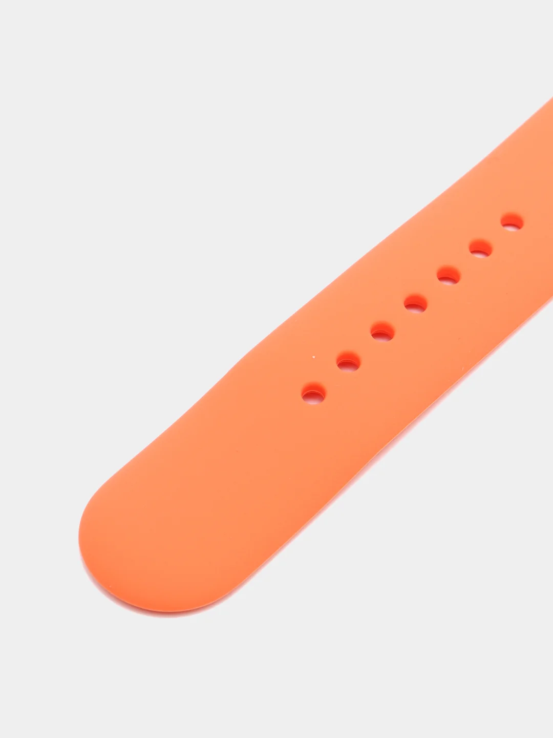 Рыжий силиконовый ремешок для Apple Watch 38, 42, 40, 44
