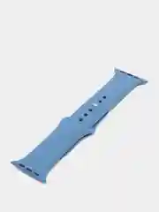 Синий силиконовый ремешок для Apple Watch 38, 42, 40, 44