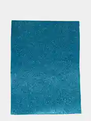 Лазурный кожзам глиттерный 20*27 см