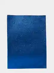 Синий кожзам глиттерный 20*27 см