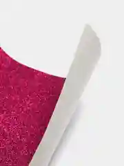 Фуксия кожзам глиттерный 20*27 см