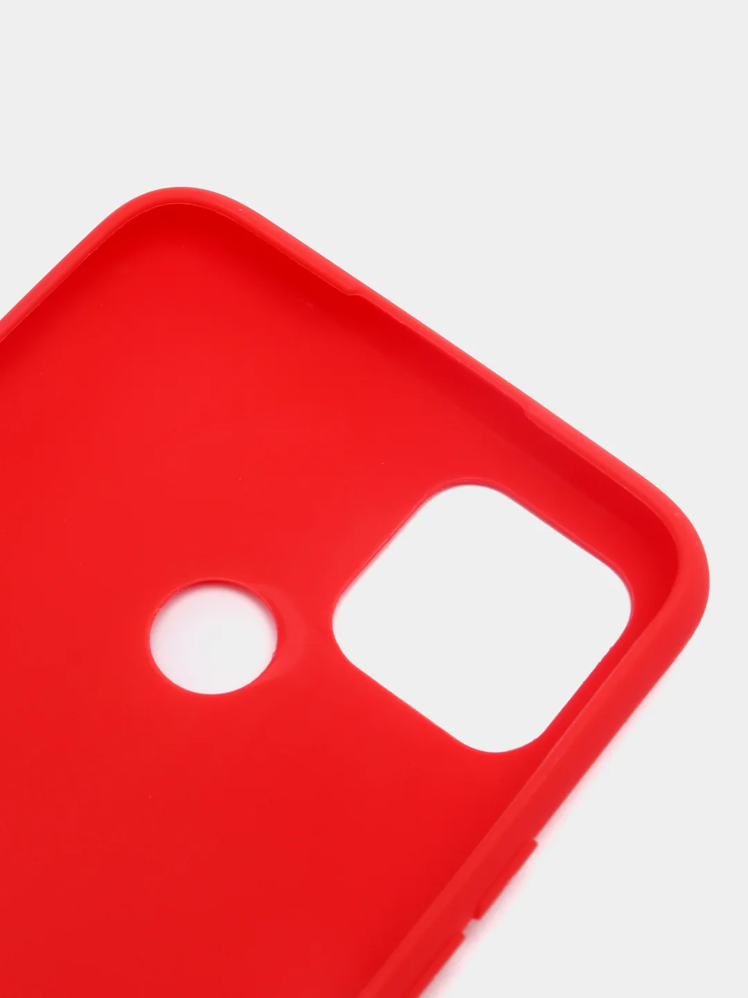 Красный чехол силиконовый для Realme C21Y реалми с21 y