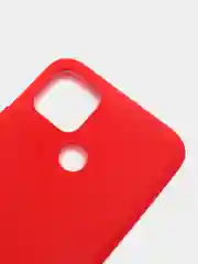 Красный чехол силиконовый для Realme C21Y реалми с21 y