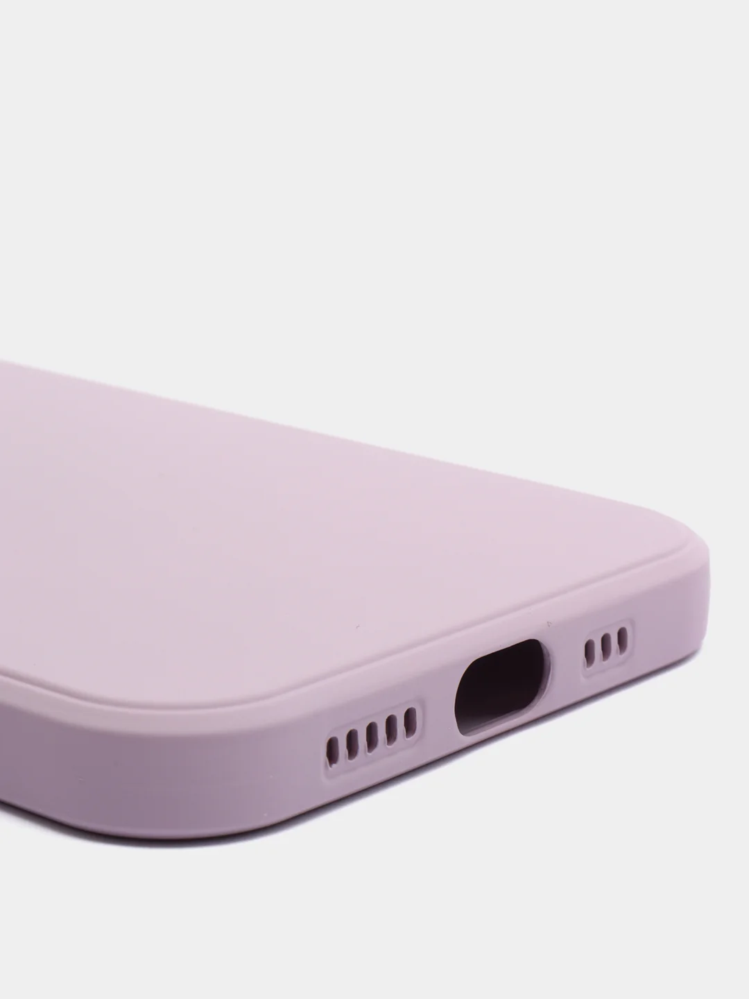 Лавандовый чехол iPhone 11 13 12 Pro Mini силиконовый ( Айфон Про Мини )