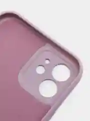 Лавандовый чехол iPhone 11 13 12 Pro Mini силиконовый ( Айфон Про Мини )