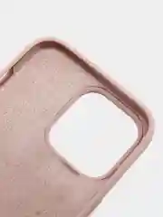 Кремовый чехол Silicone Case для iPhone 13 Pro с закрытым низом