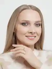Золотой набор колец 4шт/кольцо/