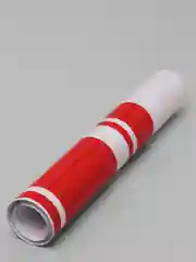 Красный набор наклеек на авто "Полоса"