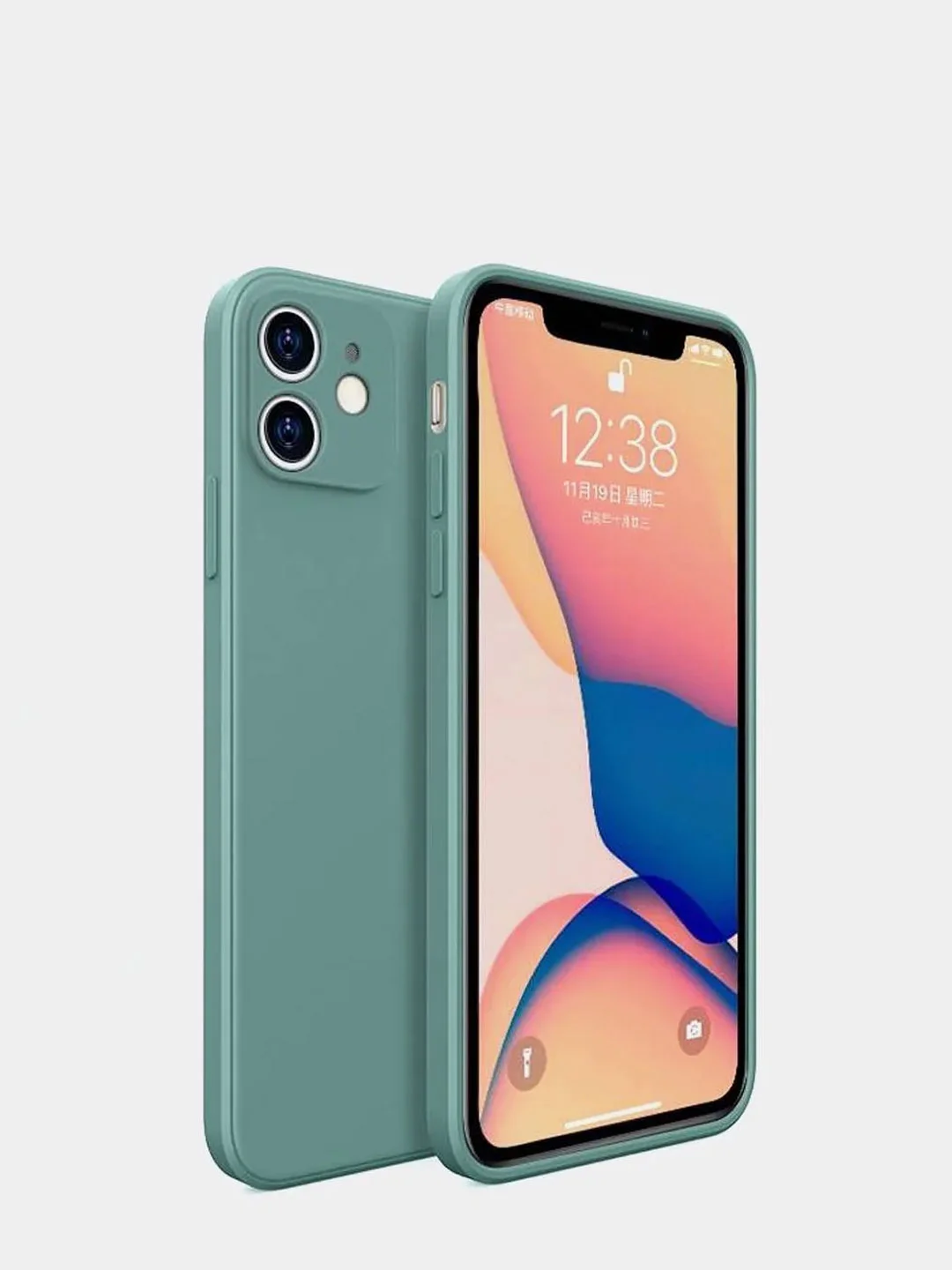 Зеленый защитный чехол для iPhone 7/8 / 7 Plus/8 Plus /Xr/ 11 / 11 Pro / 11 Pro Max