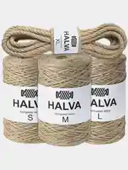 Шпагат канат джутовый Halva, 100% джут, S/M/L/XL