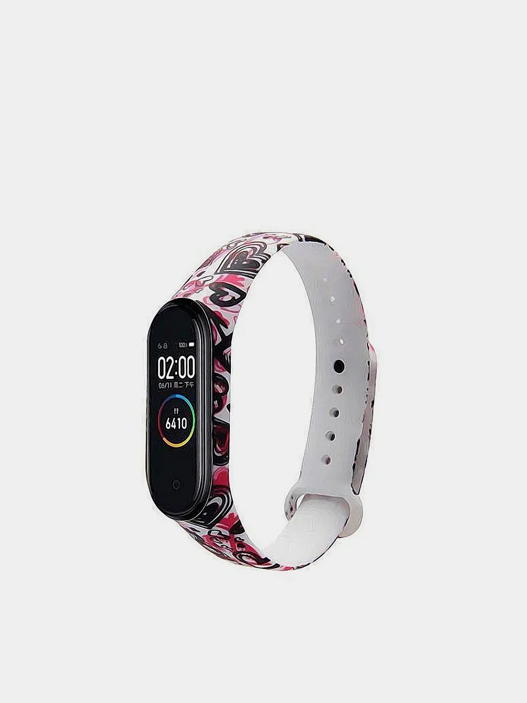 Ледяной силиконовый ремешок для Xiaomi mi band 3, 4
