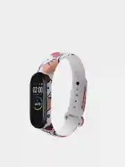 Бежевый силиконовый ремешок для Xiaomi mi band 3, 4