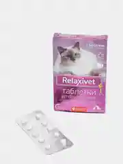 Таблетки успокоительные для собак и кошек Relaxivet, 10 таблеток