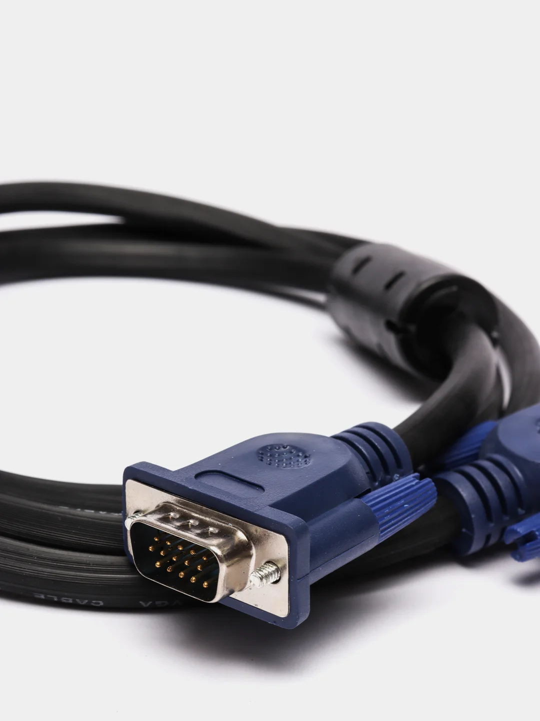Кабель провод VGA для ПК, на монитор, проектор,видеорегистратор длина кабеля 1.35м/2.7м
