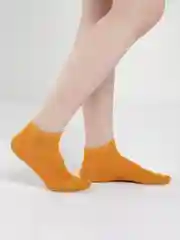 Горчичный женские носки цветные