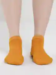 Горчичный женские носки цветные