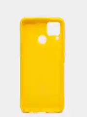 Желтый чехол для Realme C15 силиконовый