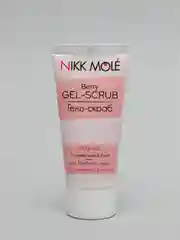 Гель-скраб для бровей и лица Ягодный Nikk Mole