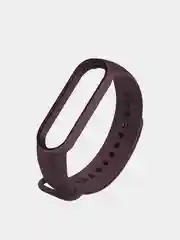 Багровый силиконовый ремешок Xiaomi Mi Band 3, Mi Band 4