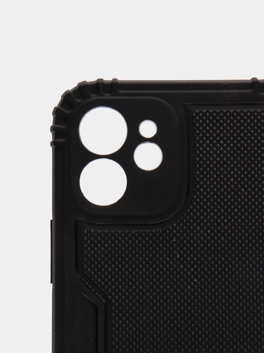 Черный чехол для iPhone 11, 12, 13, 13 Pro, 13 Pro Max, силикон