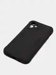 Черный чехол для iPhone 11, 12, 13, 13 Pro, 13 Pro Max, силикон