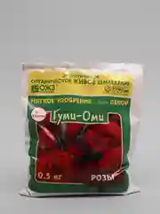 Органоминеральное удобрение с микроэлементами "Гуми-Оми Розы", шиповник , 0,5 кг