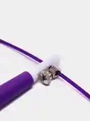 Фиолетовый скоростная скакалка регулируемая, скакалка спортивная, скакалка для гимнастики,для фитнеса
