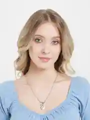Цепь из стали с сердечком и крестиком