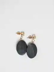 Серьги Формочки необычные из дерева