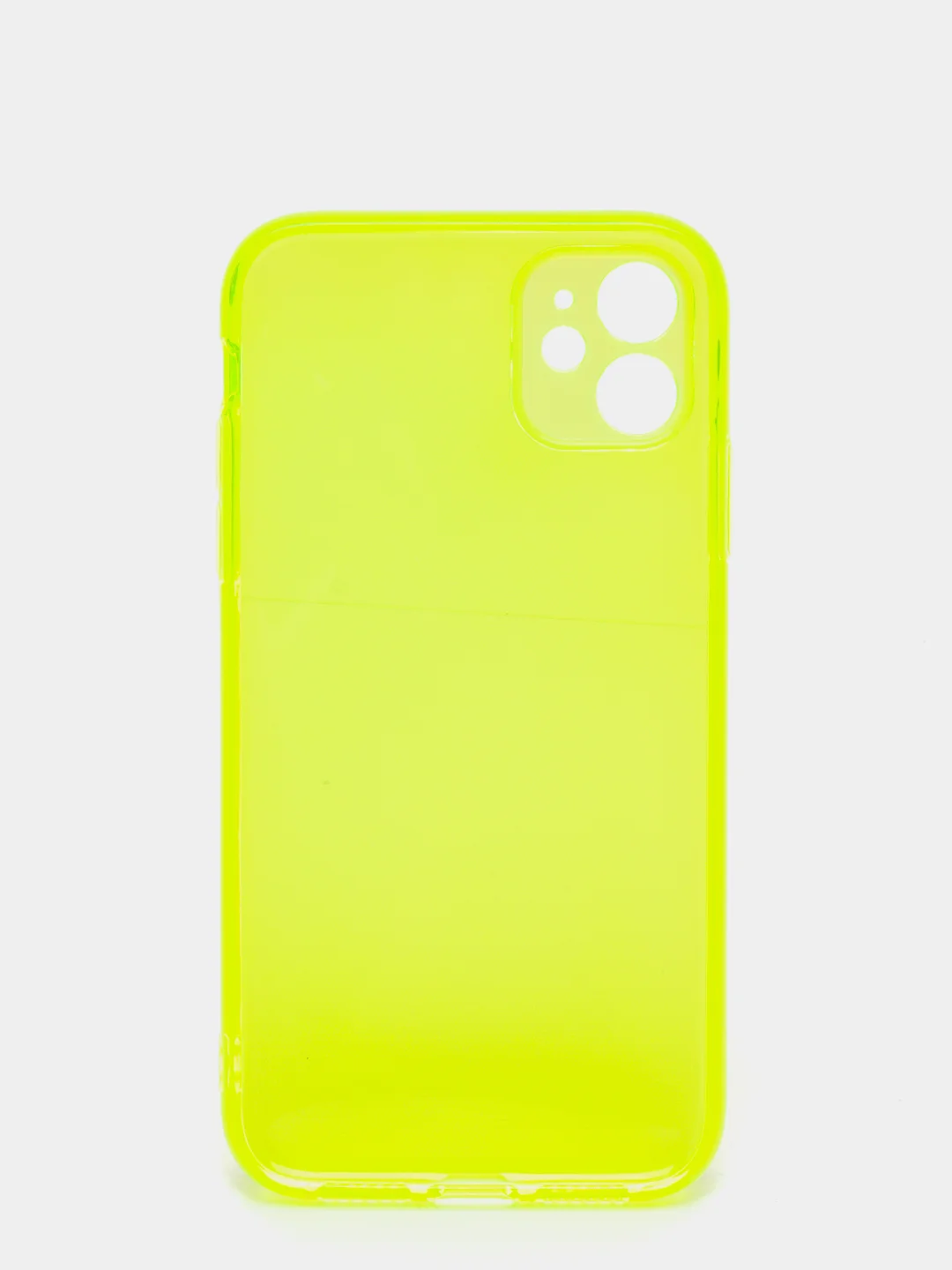 Лимонный яркий силиконовый чехол iPhone XR, 11, 12 Mini, 12 Pro, 12 Pro Max