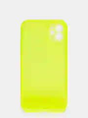 Лимонный яркий силиконовый чехол iPhone XR, 11, 12 Mini, 12 Pro, 12 Pro Max