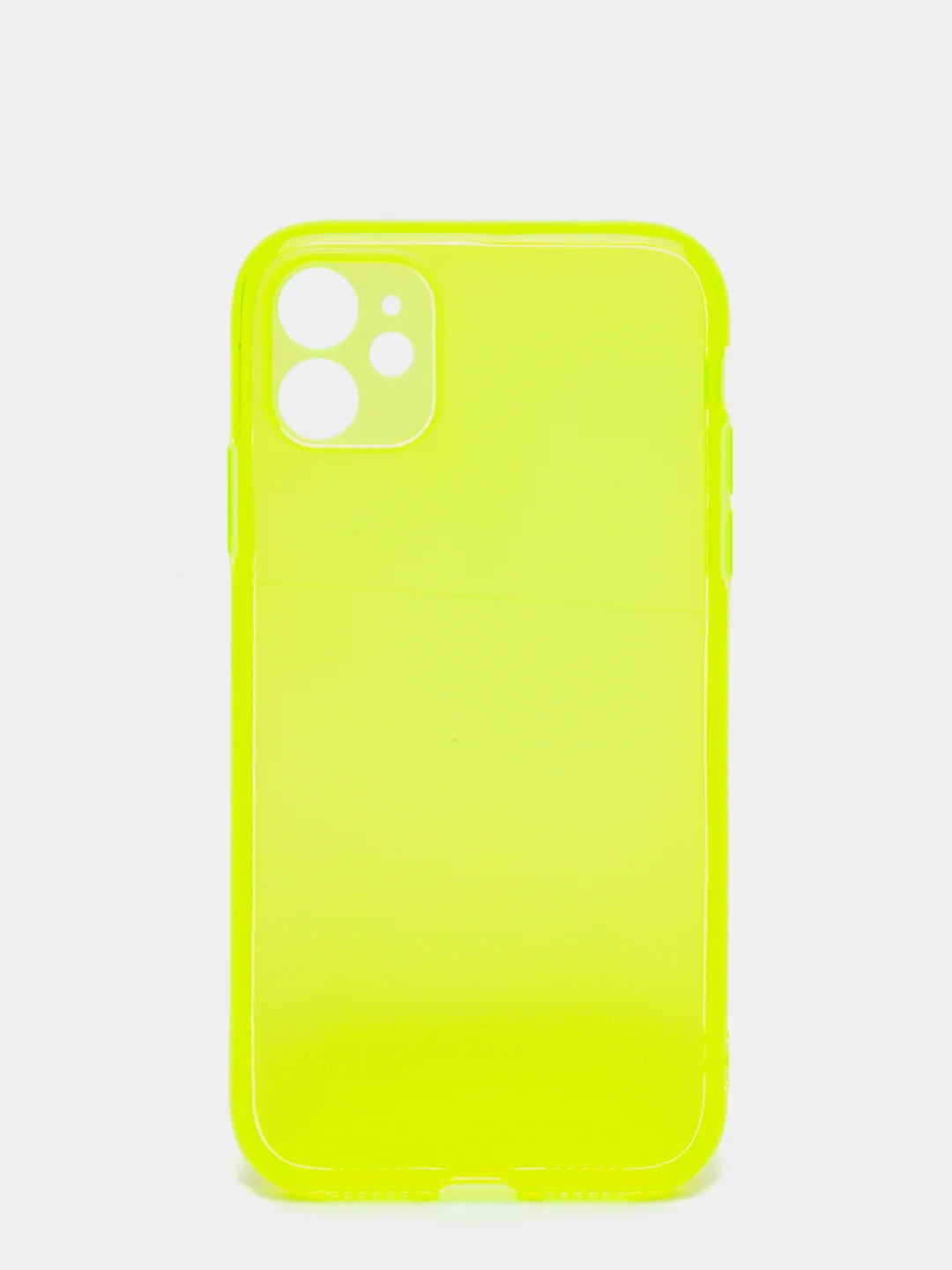 Лимонный яркий силиконовый чехол iPhone XR, 11, 12 Mini, 12 Pro, 12 Pro Max