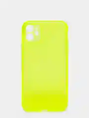 Лимонный яркий силиконовый чехол iPhone XR, 11, 12 Mini, 12 Pro, 12 Pro Max