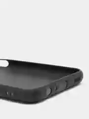 Черный чехол Samsung Galaxy A03s силиконовый