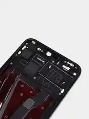 Черный рамка дисплея для Huawei Honor 8X / 9X Lite