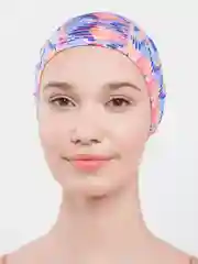 Коралловый шапочка для плавания, тканевая