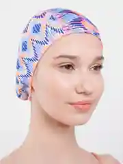 Коралловый шапочка для плавания, тканевая