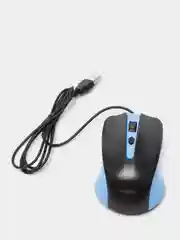 Синий мышь компьютерная проводная, 5 цветов, Smartbuy ONE SBM-352-K